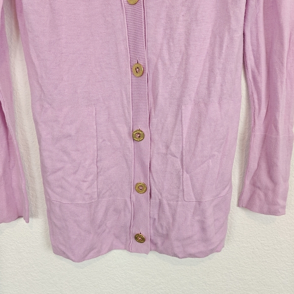 Lilly Pulitzer Light Pink Button-Up Cardigan - Picture 2 of 14
